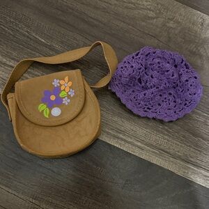 American Girl Julie Hat and Purse Set